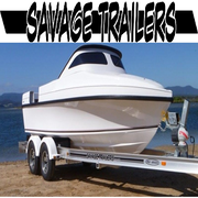 Fully Customised Aluminium Boat Trailers - Savage Trailers